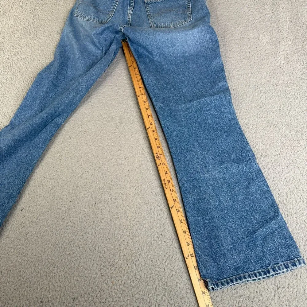LUCKY BRAND 286 Jeans Women 10/30 Blue Low Rise Flare Medium Wash USA Made 30x30